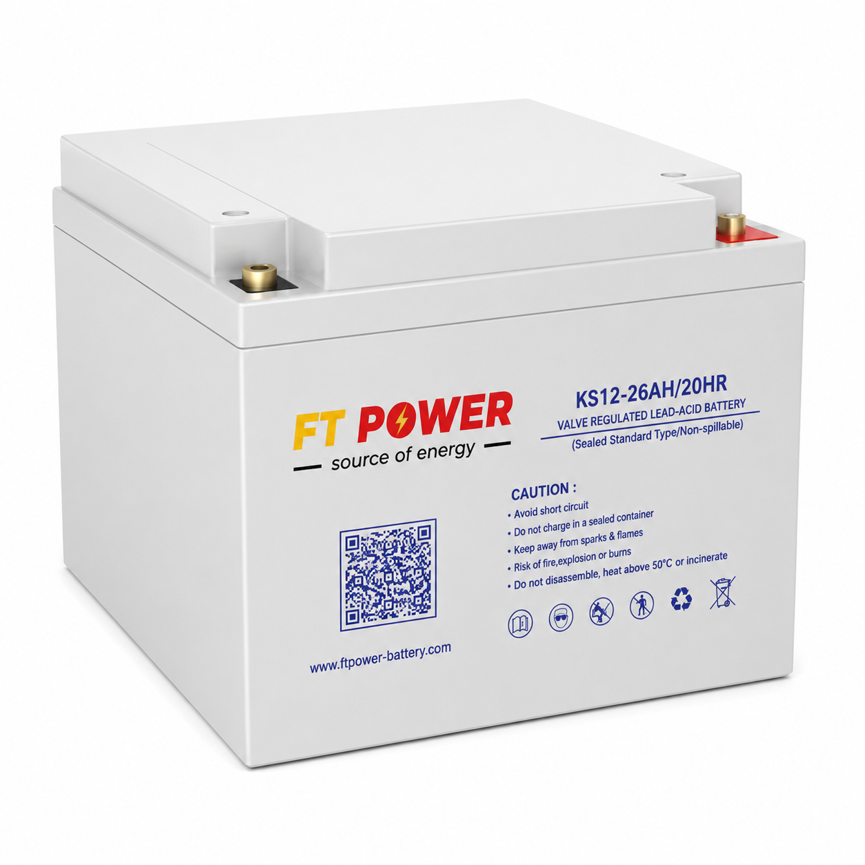 UPS Battery 26 AH 7.300 kg