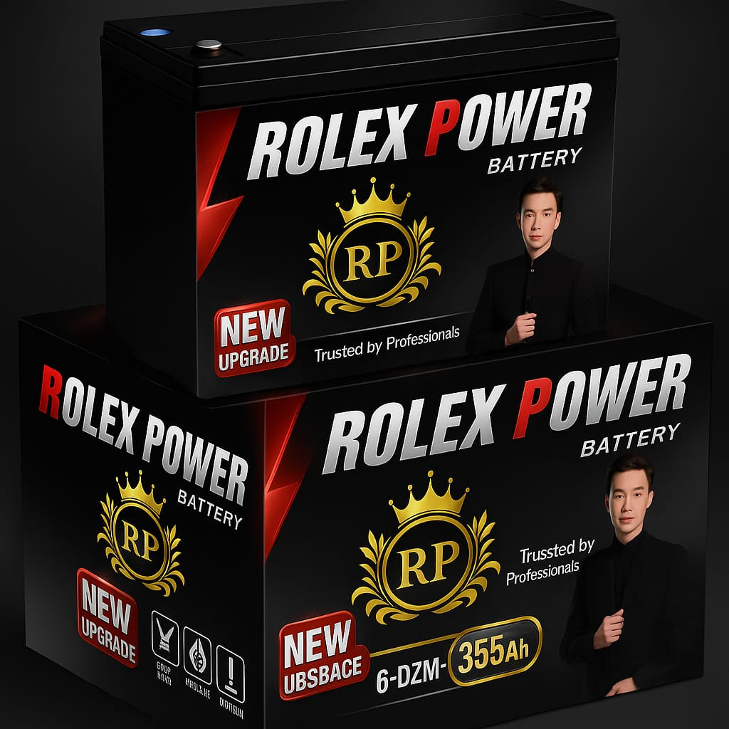 ROLEX POWER 6-DZM-355Ah 12V 355Ah AGM Battery