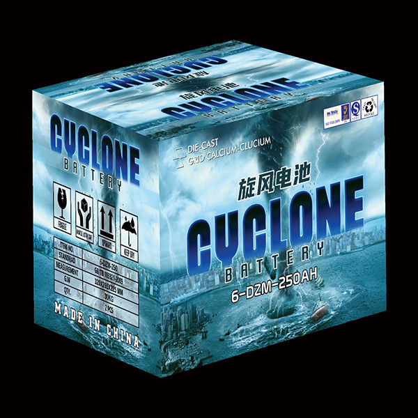 Cyclone Battery 6-DZM-250AH — Unleash the Storm Power